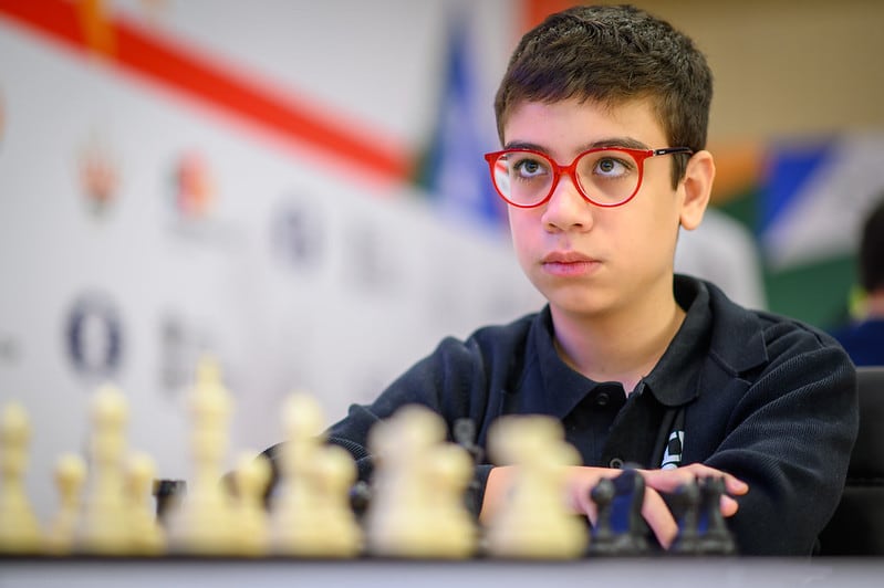 Faustino Oro es el 2º gran maestro de ajedrez más joven de la historia, a los 12 años, 6 meses y 26 días