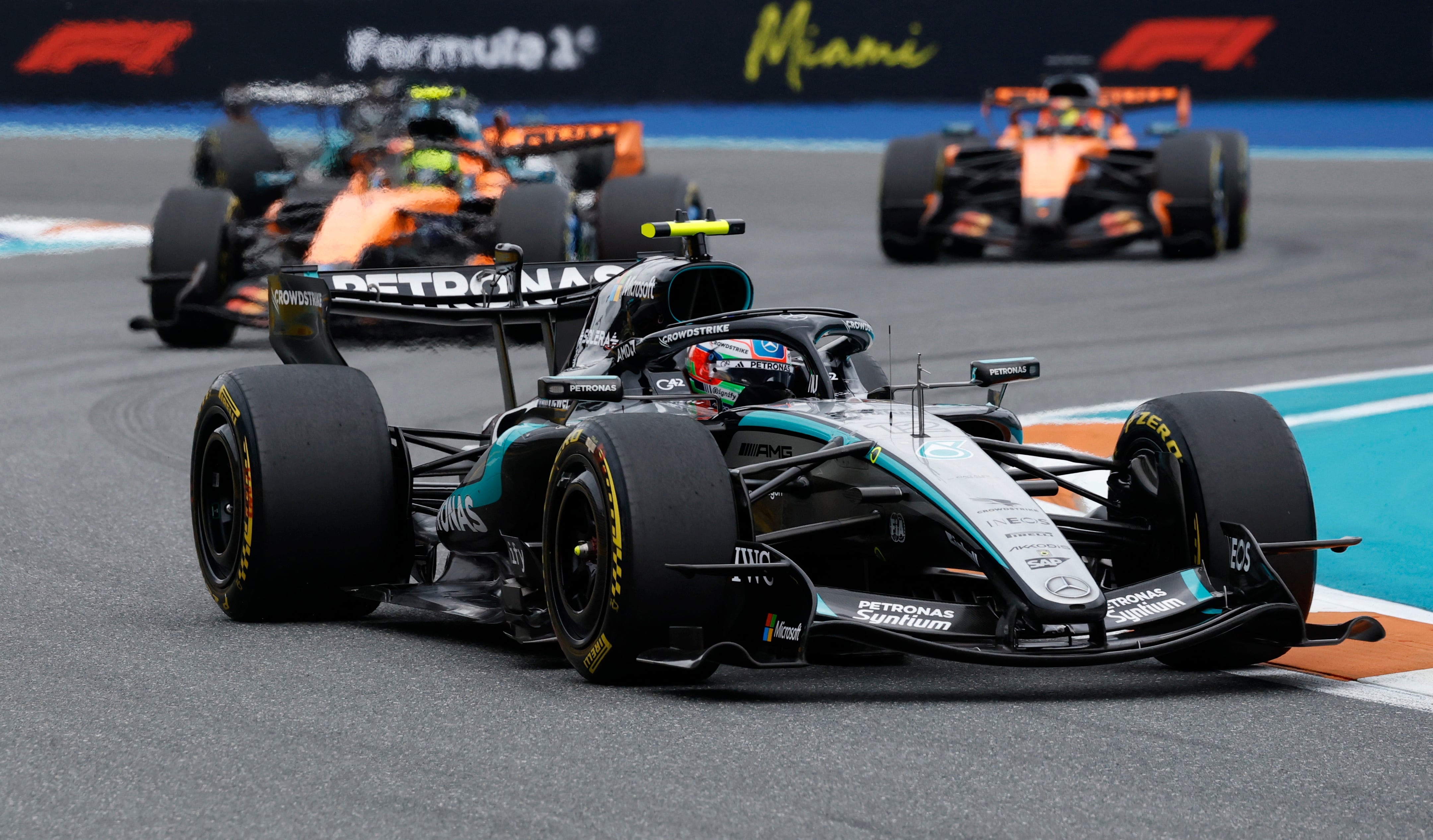 McLaren le aprieta las tuercas a Antonelli, que también gana en Miami
