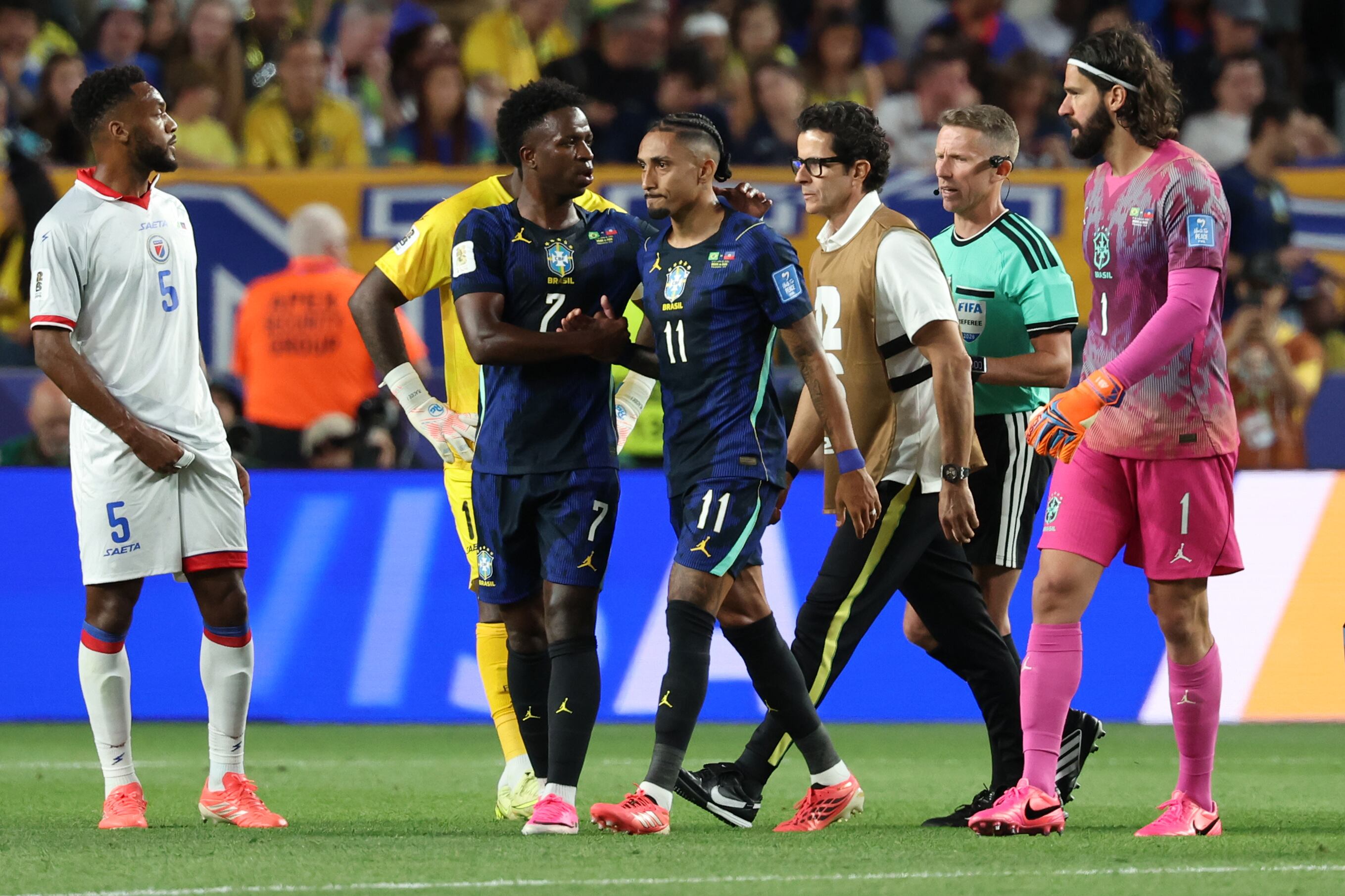 Brasil confirma la lesión muscular de Raphinha