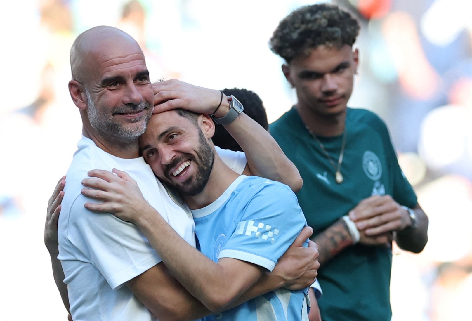 El City de Guardiola se despide en familia