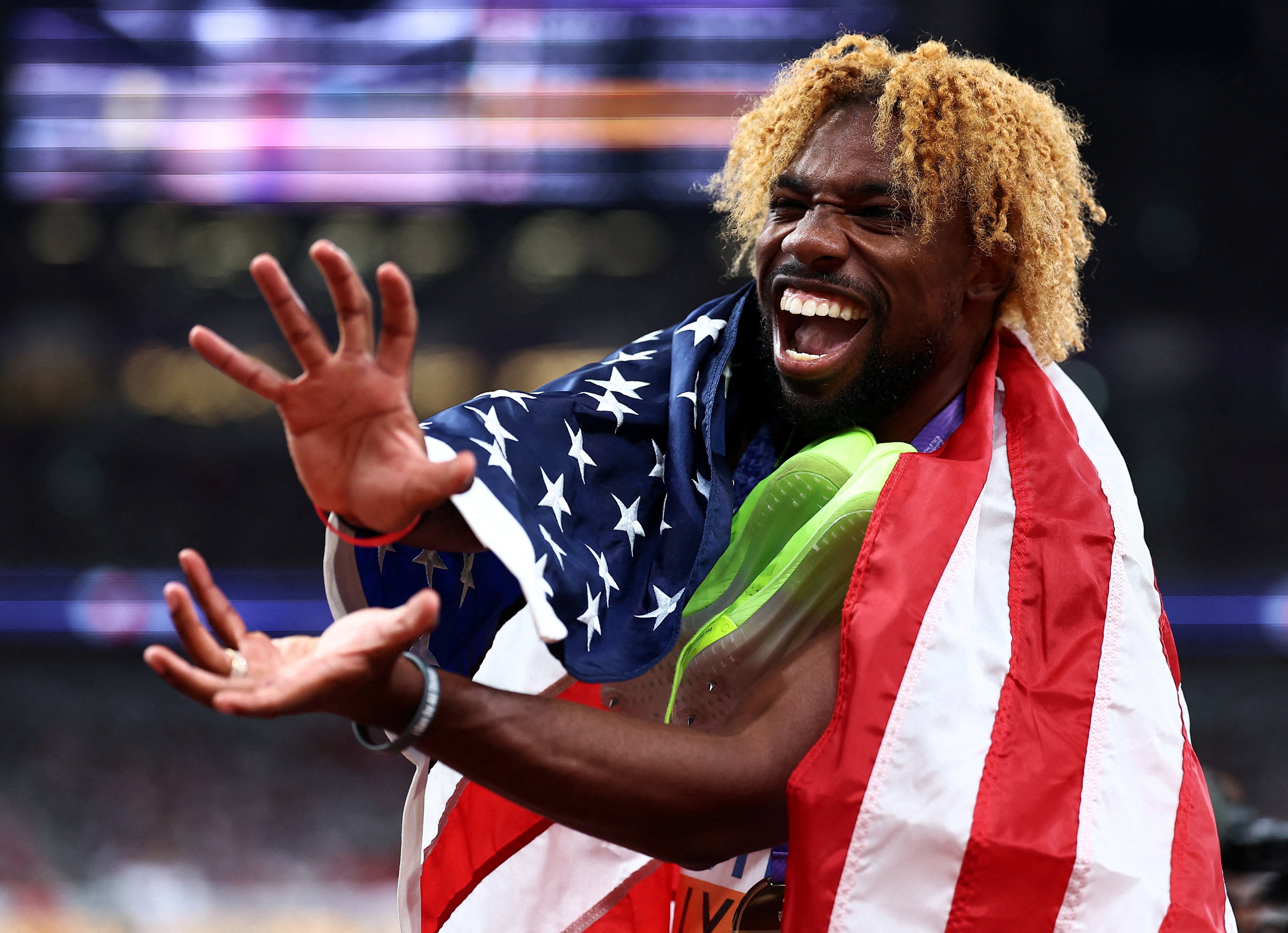 Noah Lyles recupera el trono de los 200m perdido en París