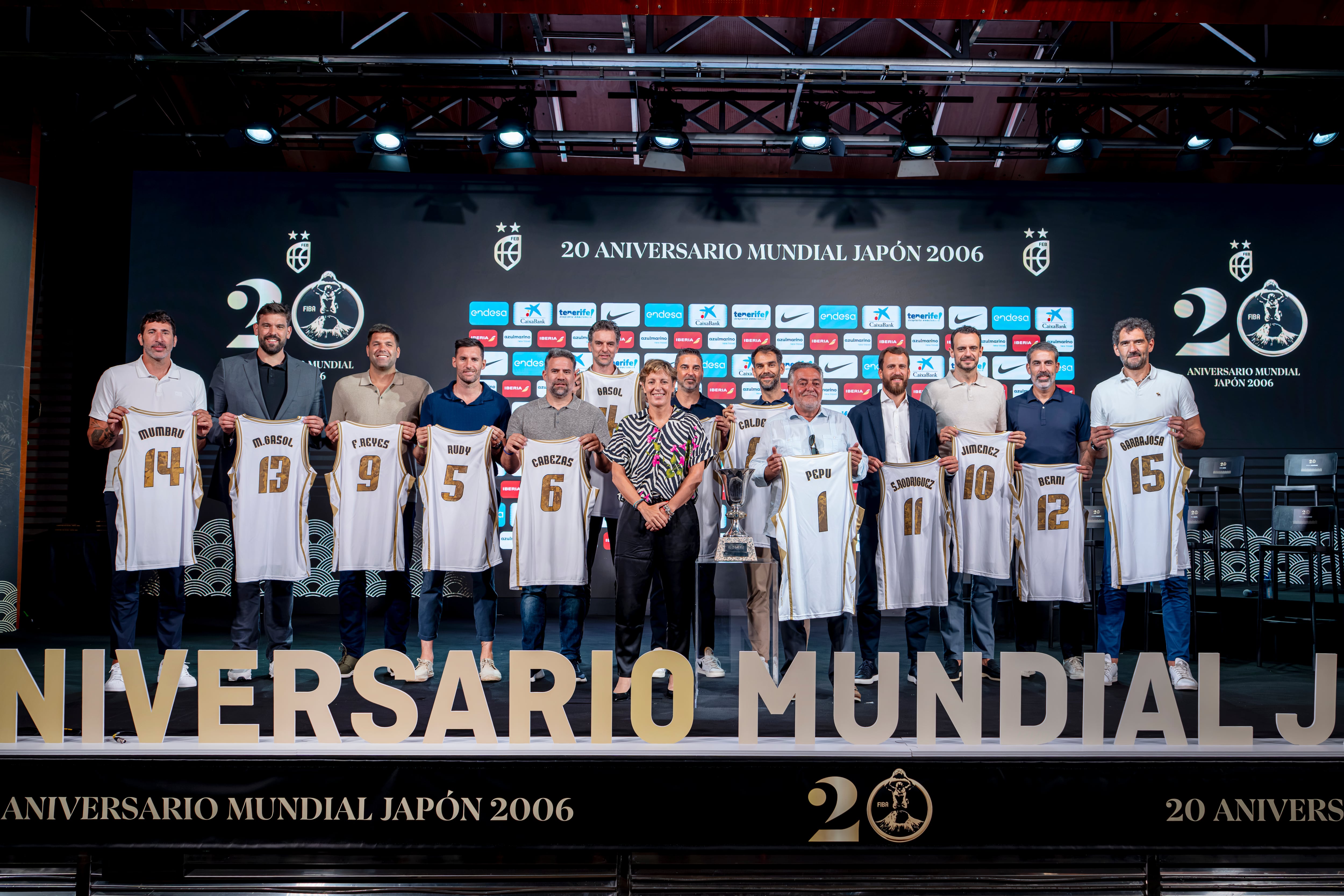 El baloncesto español celebra los 20 años del oro del Mundial de Japón 2006, un triunfo fundacional