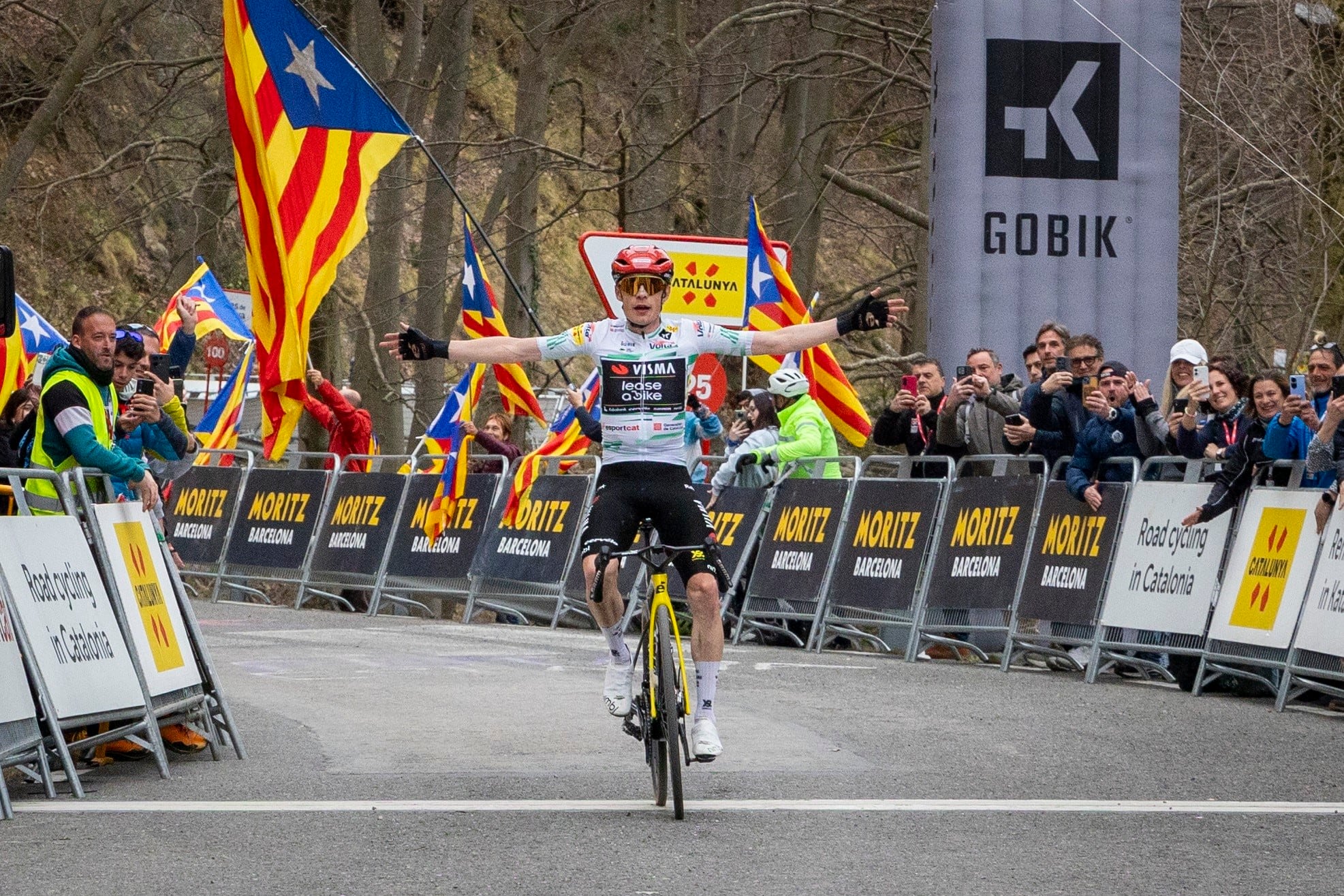 Vingegaard no tiene rival en la Volta a Catalunya