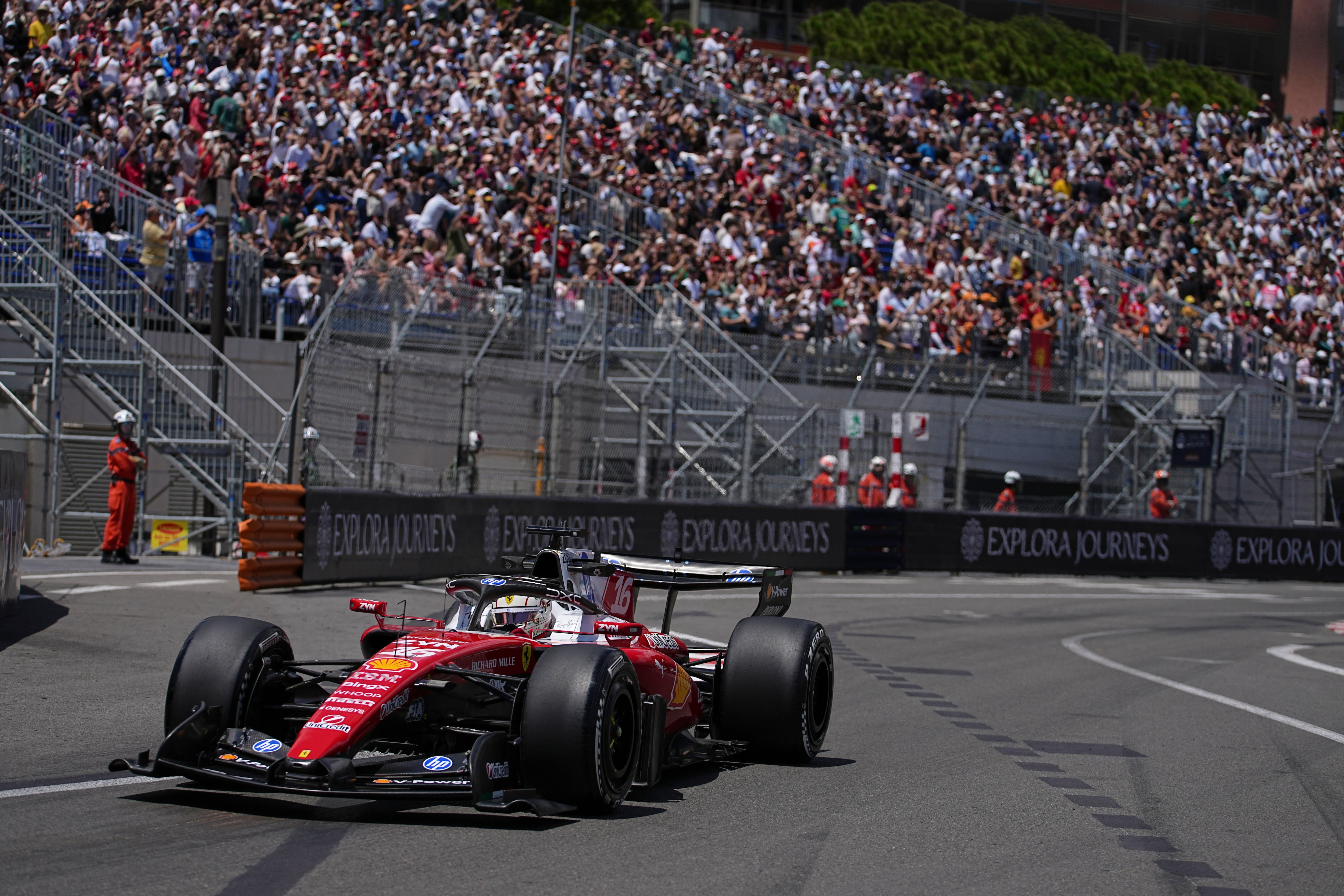 Ferrari toca a rebato en Mónaco