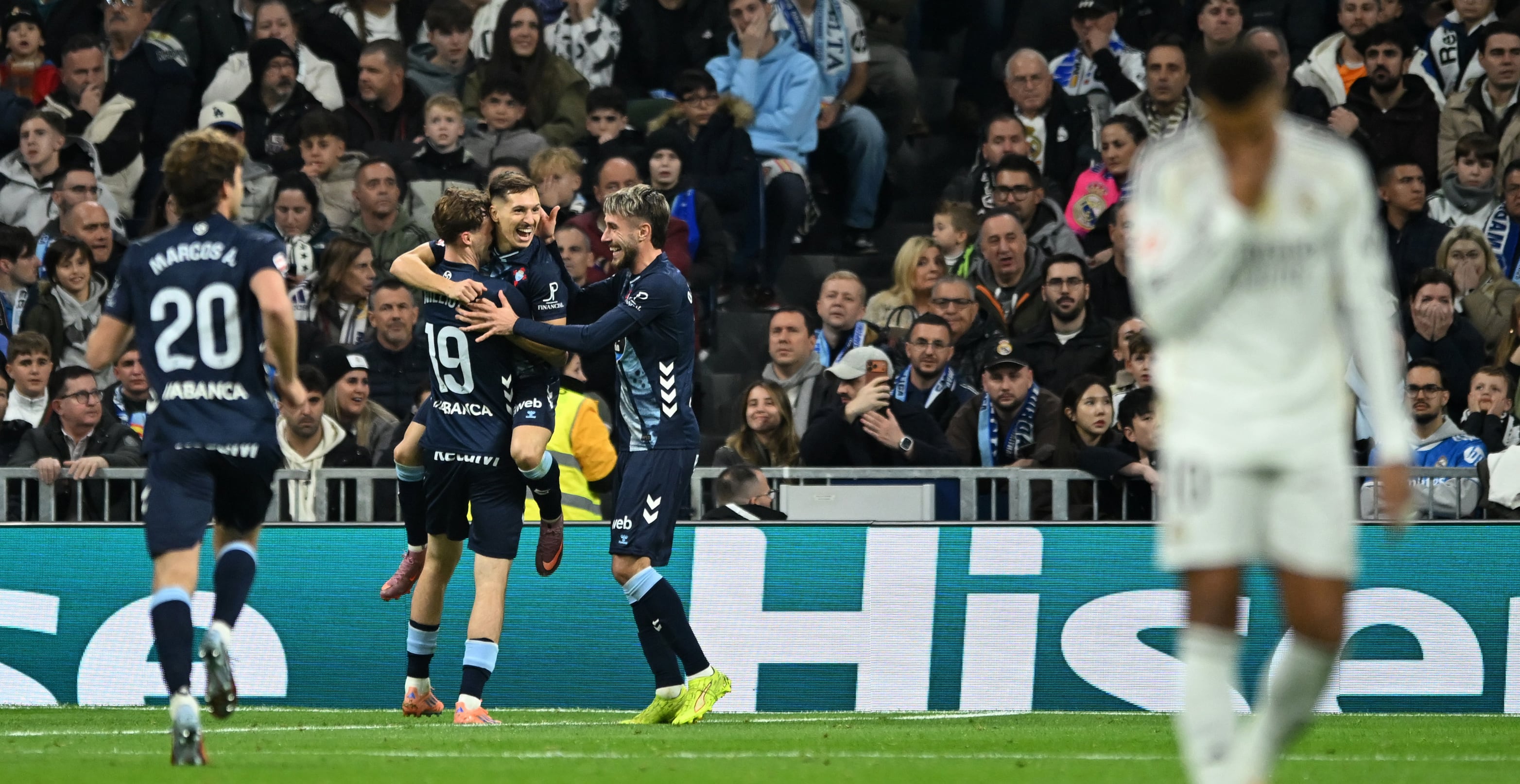 Un Real Madrid vulgar y desquiciado se hunde contra el Celta