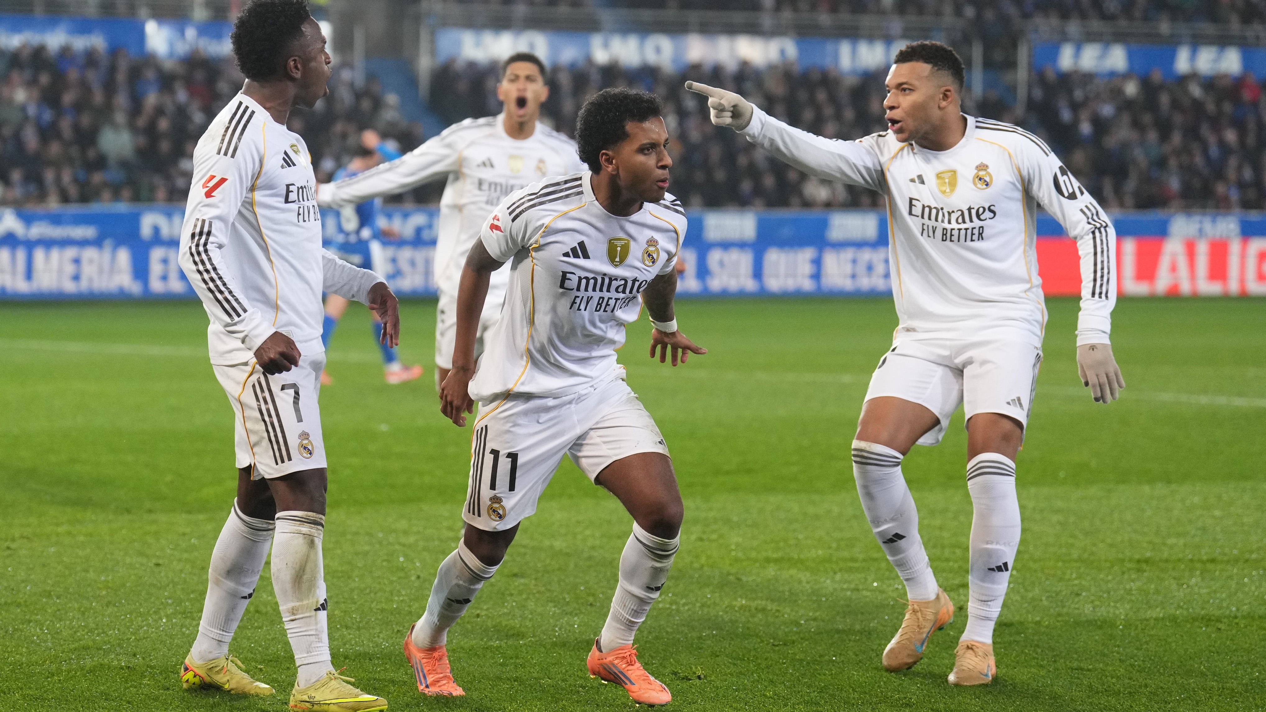 Rodrygo revive con el Real Madrid sobre el filo