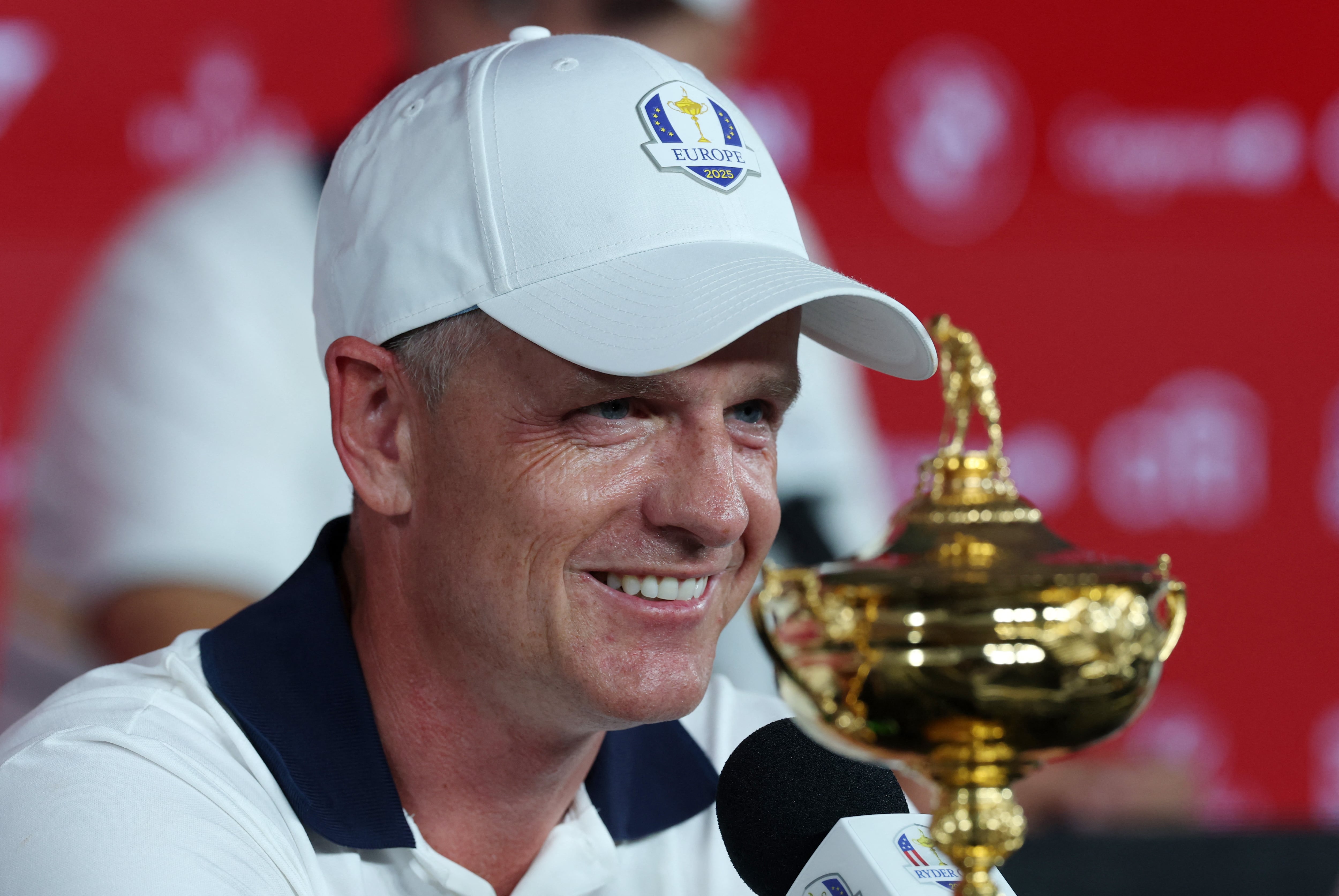 Luke Donald, el capitán de la Ryder Cup que elige hasta el champú de sus jugadores