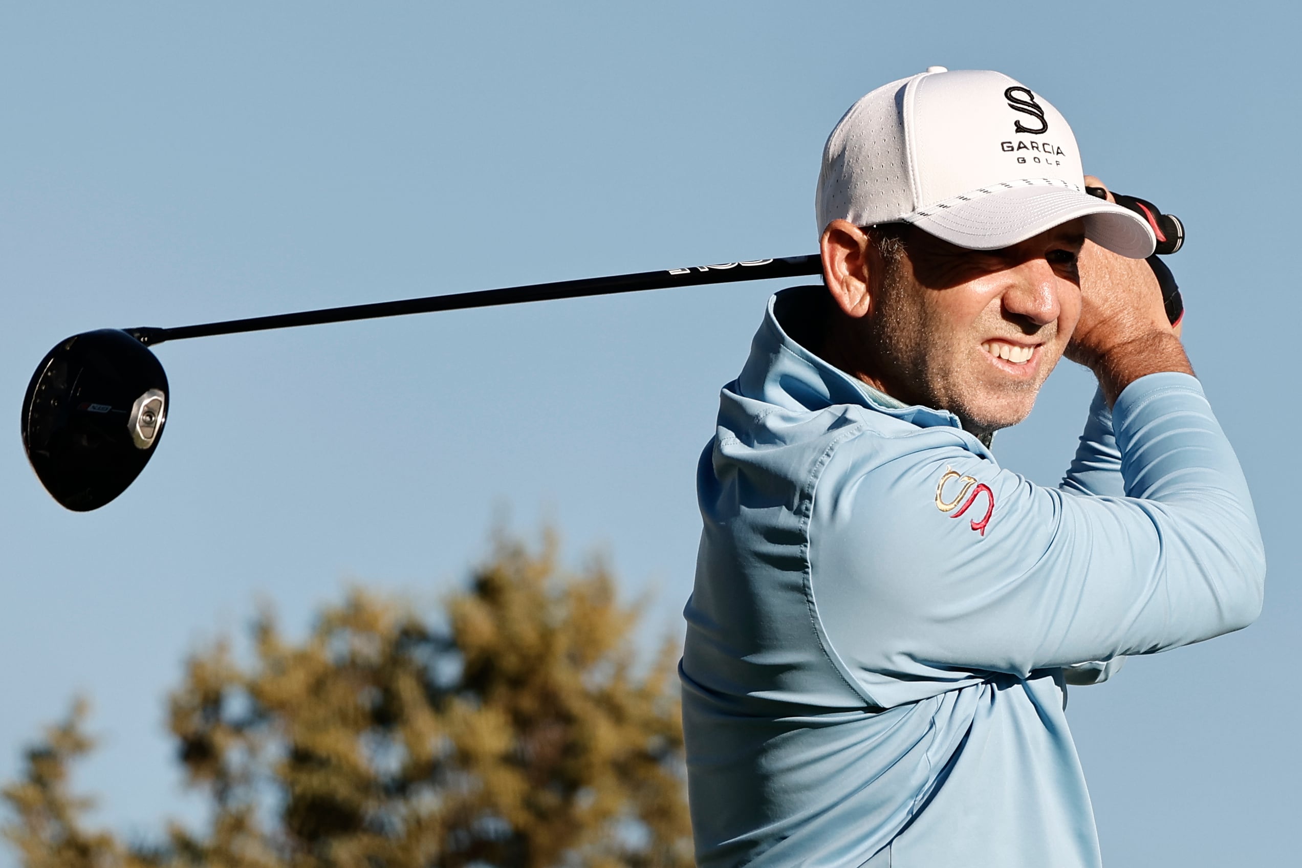 Sergio García ya juega sin los símbolos de LIV y Chacarra resiste con un dedo del pie roto en el Open de España
