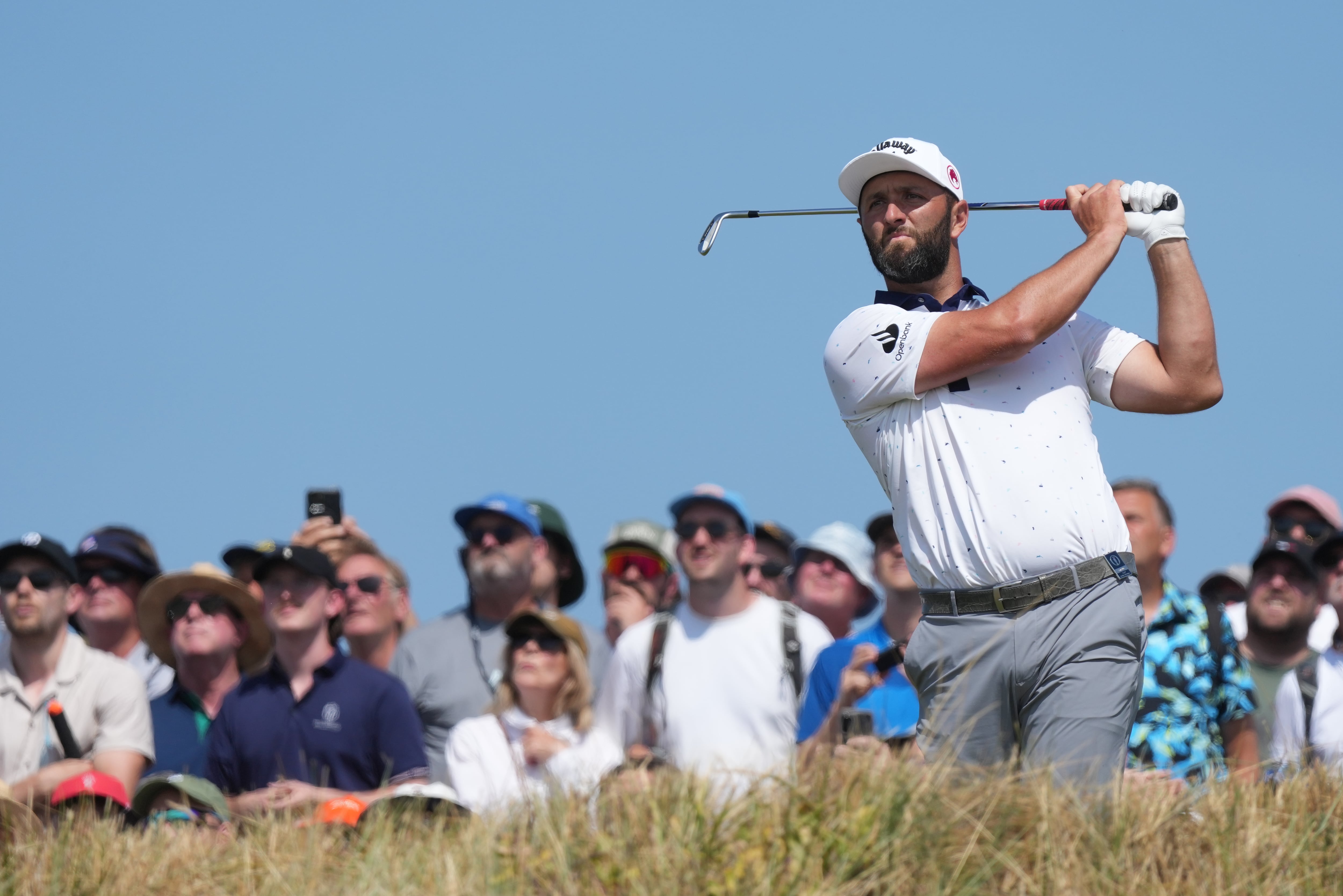 Jon Rahm lidera la escalera española en el ardiente Royal Birkdale