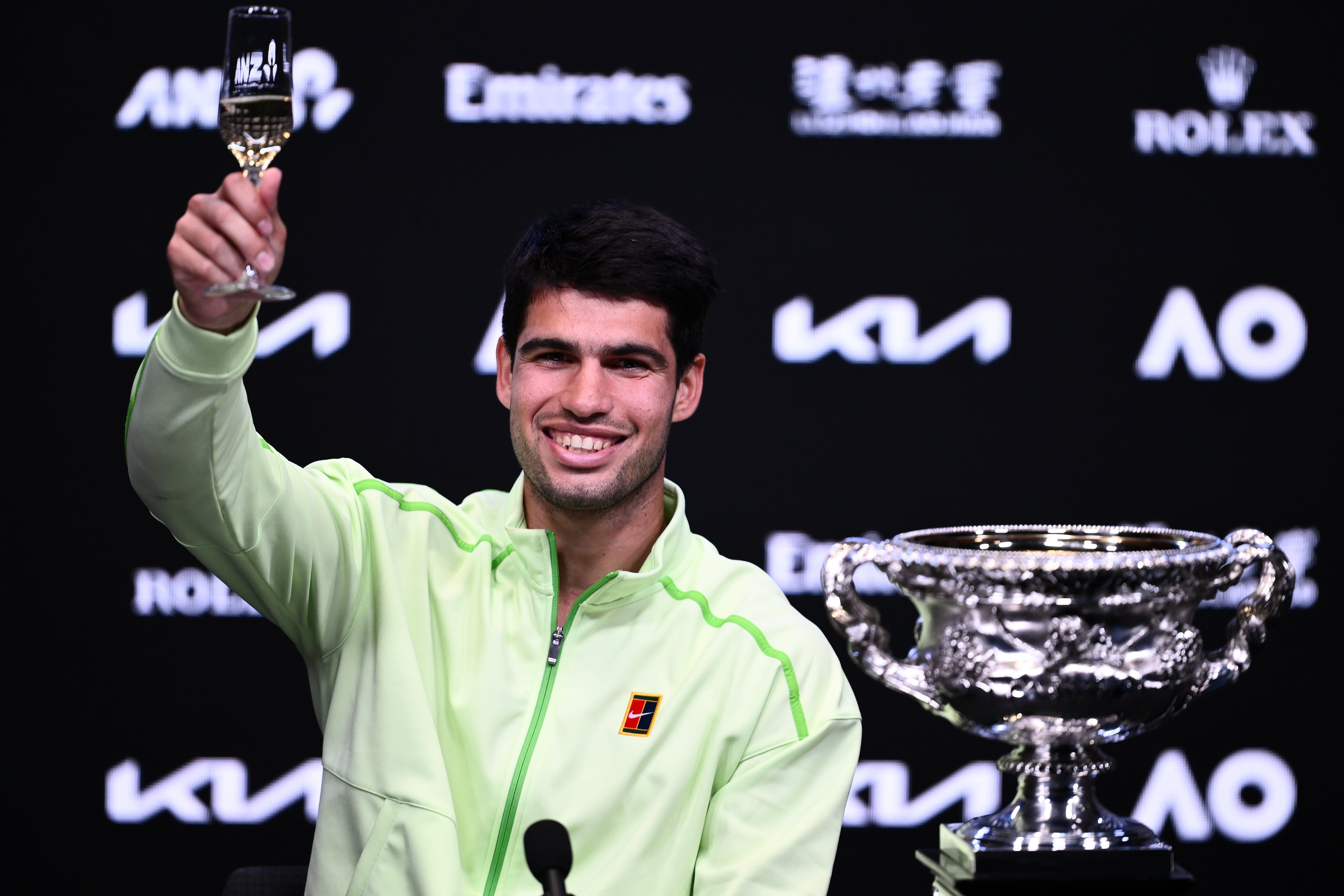 Alcaraz se tatuará un canguro para inmortalizar su victoria en el Open de Australia