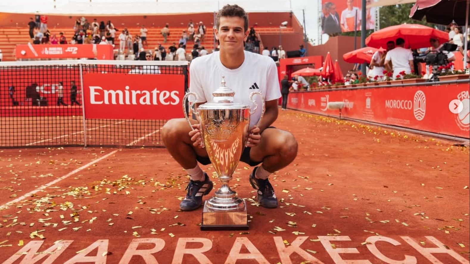 Rafa Jódar: “Yo siempre quiero más, ser mejor tenista cada día”